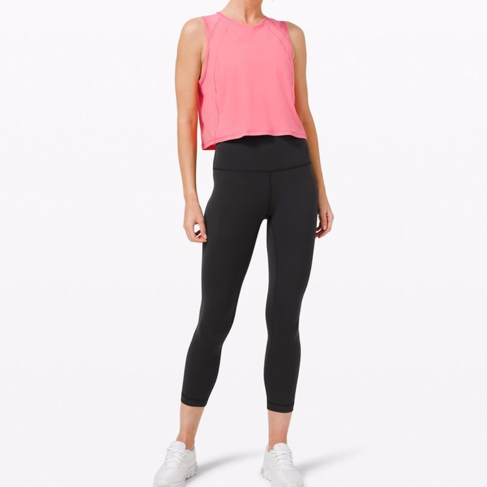 *NWT*Lululemon Wunder Train HR CROP 21" BLACK 2 & 6